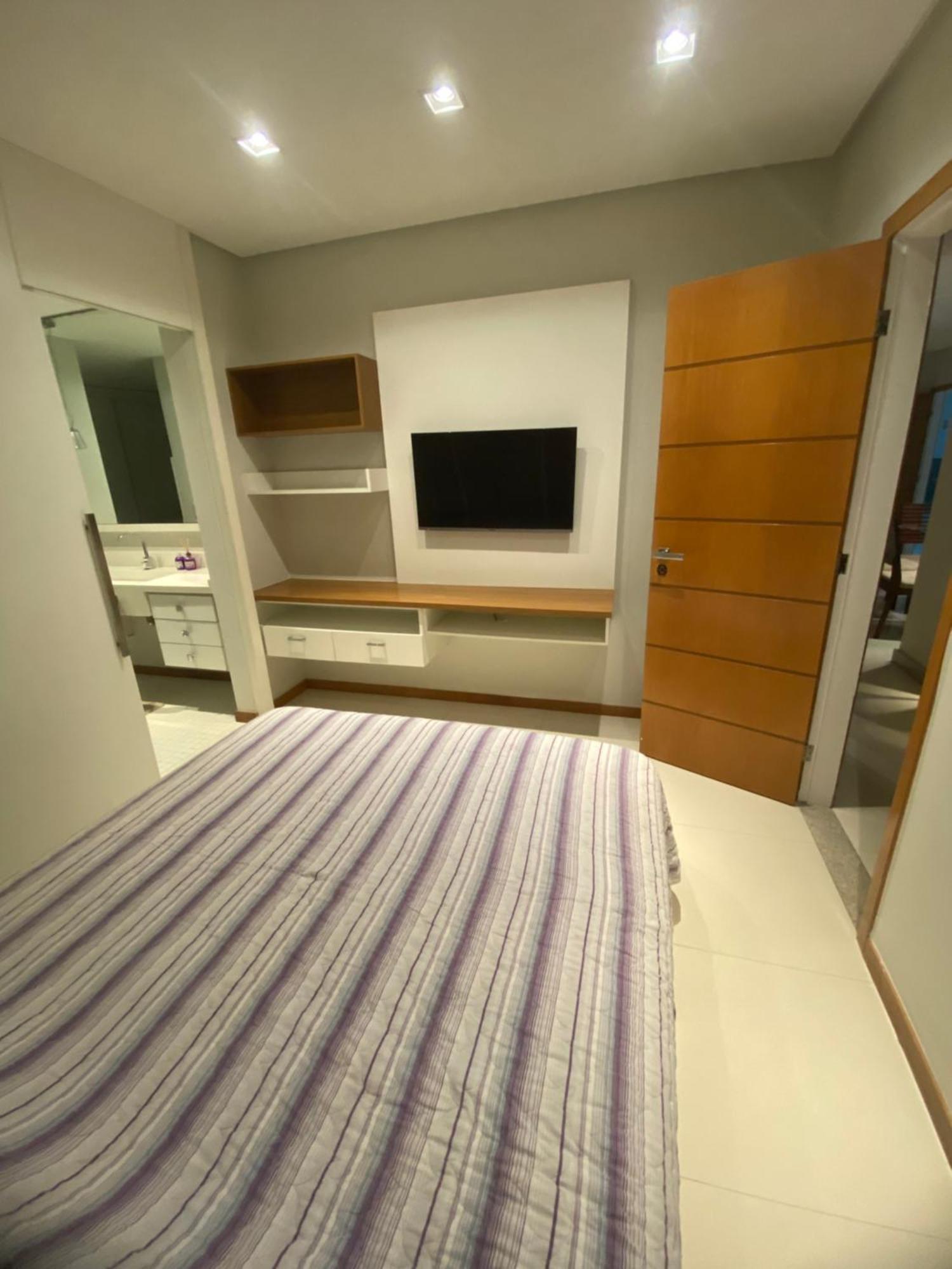 Apt 3Q Luxo Com Ar E Jacuzzi Na Beira Mar Guarapari Exteriér fotografie