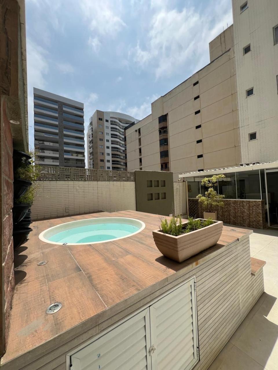 Apt 3Q Luxo Com Ar E Jacuzzi Na Beira Mar Guarapari Exteriér fotografie